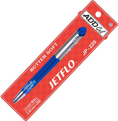 

Add Gel Add Gel Jetflo 220 Gel Pen - Blue Gel Pen(Pack of 10)