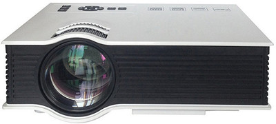 

Voltegic ® HD Mini Home Multimedia Cinema Theater Laptop AV HDMI UC40 800 lm LED Corded Portable Projector(White, Black)
