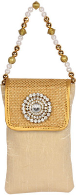 

Utsavi UF-PP-10284-Golden Mobile Pouch(Gold)