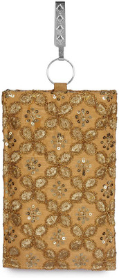 

Utsavi UF-PP-10273-Golden Mobile Pouch(Gold)