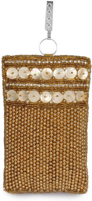 

Utsavi UF-PP-10276-Golden Mobile Pouch(Gold)