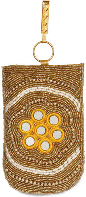 

Utsavi UF-PP-10280-Golden Mobile Pouch(Gold)