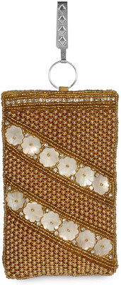 

Utsavi UF-PP-10312-Golden Mobile Pouch(Gold)
