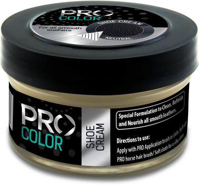 

Pro Color Shoe Cream Leather Shoe Cream(Neutral)