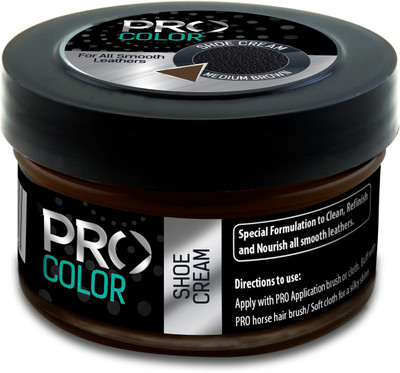 

Pro Color Shoe Cream Leather Shoe Cream(Neutral, Maroon), Maroon;neutral