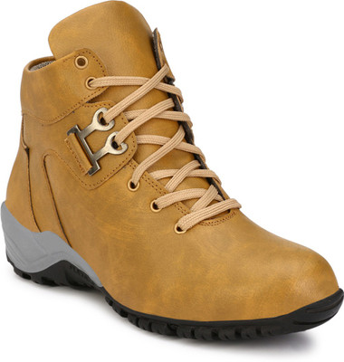 

Eego Italy Stylish and Trendy Boots For Men(Brown, Cheeku
