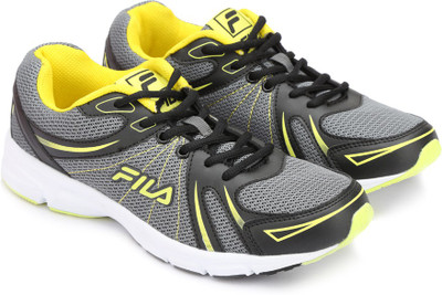 

Fila Running Shoes For Men(Grey, Yellow, Blk/lim