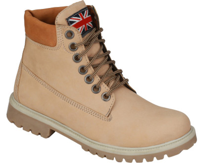 

Eego Italy Stylish and Trendy Boots For Men(Beige
