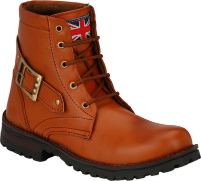 

Eego Italy Stylish and Trendy Hiking & Trekking Shoes For Men(Tan