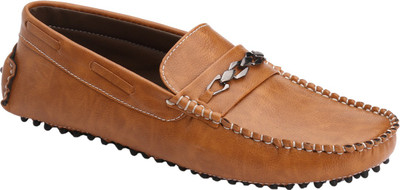 

Eego Italy Stylish and Trendy Loafers For Men(Tan