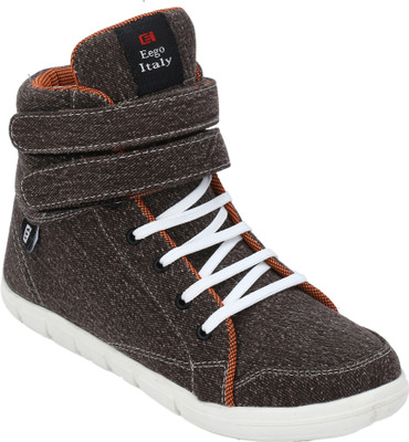 

Eego Italy Stylish and Trendy Sneakers For Men(Brown, White
