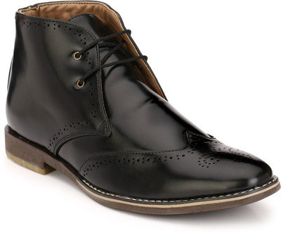

Eego Italy Stylish and Trendy Lace Up For Men(Black