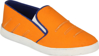 

Eego Italy Stylish and Trendy Loafers For Men(Orange