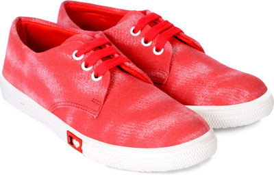 

Sam Stefy Canvas Shoes For Women(Red)