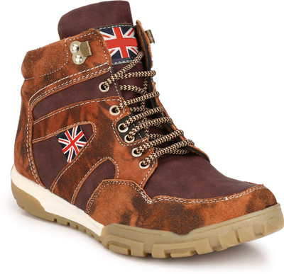 

Eego Italy Stylish and Trendy Boots For Men(Purple