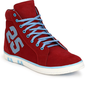 

Eego Italy Stylish and Trendy Sneakers For Men(Red