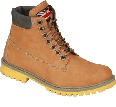 

Eego Italy Stylish and Trendy Boots For Men(Tan