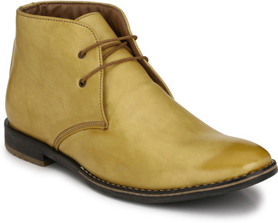 

Eego Italy Stylish and Trendy Derby For Men(Yellow
