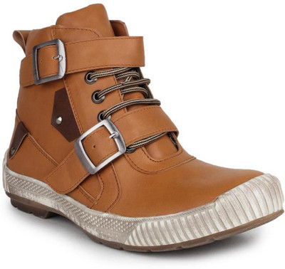

Digni MONK STRAP BOOT Boots For Men(Tan