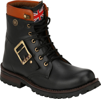 

Eego Italy Stylish and Trendy Boots For Men(Black