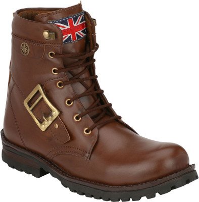 

Eego Italy Stylish and Trendy Boots For Men(Brown