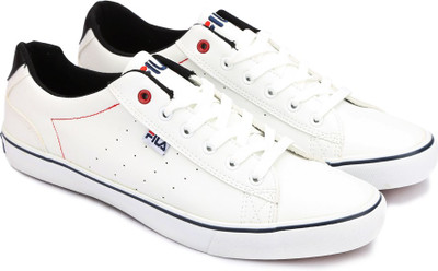 

Fila Canvas Shoes For Men(White, Wht/nvy/rd
