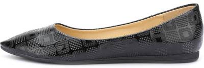 Addons Addons Grey Colored Ballerinas Bellies