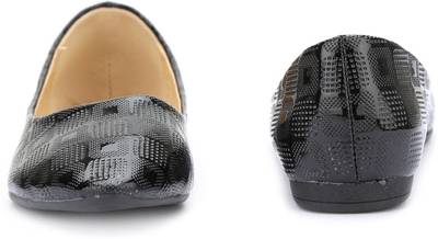 Addons Addons Grey Colored Ballerinas Bellies