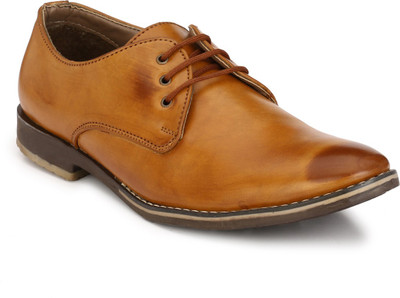 

Eego Italy Stylish and Trendy Lace Up For Men(Tan