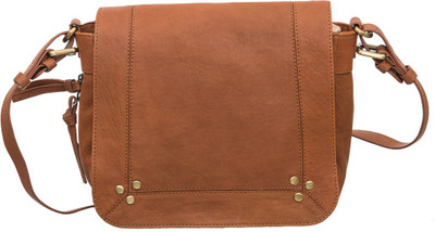 

Miles London Girls Casual Brown Genuine Leather Sling Bag
