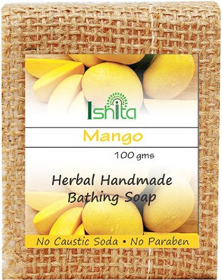 

Ishita International Handmade Mango Soap(100 g)