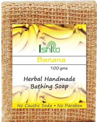 

Ishita International Handmade Banana Soap(100 g)