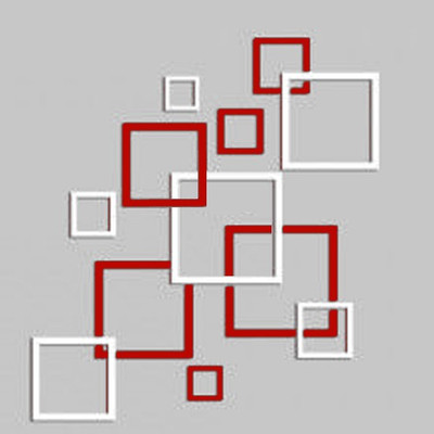 

Naveed Arts  Acrylic Sticker Sticker(Pack of 1, Red;white