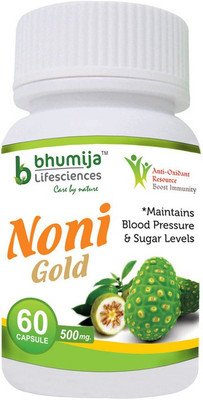 

Bhumija Lifesciences Noni Gold Cap 60's(60 No)
