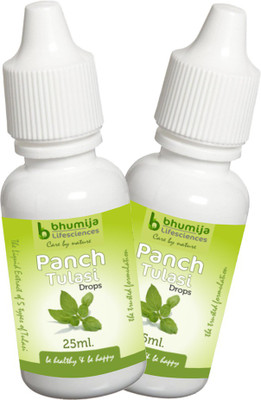 

Bhumija Lifesciences Panch Tulsi 25Ml.(Pack of Two)(50 ml)