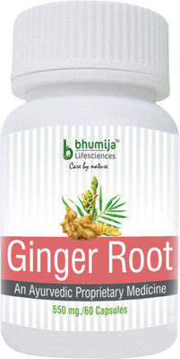 

Bhumija Lifesciences Ginger Root Capsules 60's -(60 No)