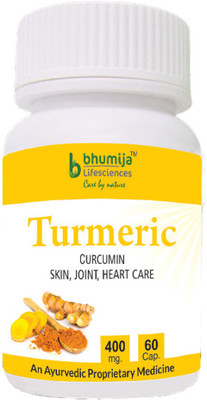 

Bhumija Lifesciences Turmeric Capsules 60's -(60 No)