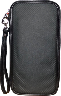 

Kan Premium Quality Leather Long Wallet/Cheque Book Holder for Men & Women(Multicolor)