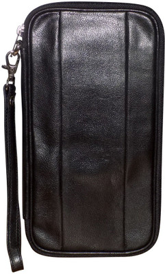 

Style 98 Men Black Genuine Leather Document Holder(7 Card Slots)