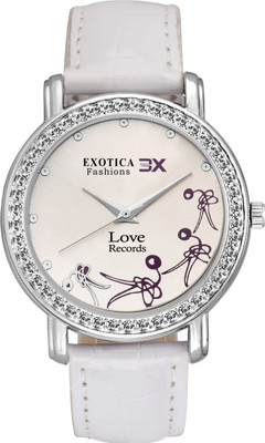 

Exotica Fashion EX-LRRP-White Watch - For Girls
