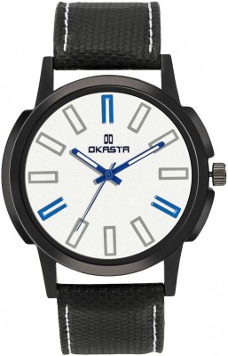 OKASTA OK1009 High Quality Fashinable Elegant & Attractive White Dial Merveilleux Rouge Analog Watch  - For Men   Watches  (OKASTA)