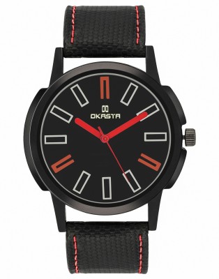 OKASTA OK1011 High Quality Fashinable Elegant & Attractive Merveilleux Rouge Analog Watch  - For Men   Watches  (OKASTA)
