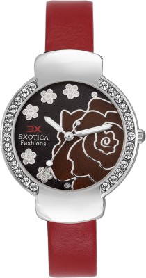 Exotica Fashion EFLM-09-Red Analog Watch  - For Girls   Watches  (Exotica Fashion)