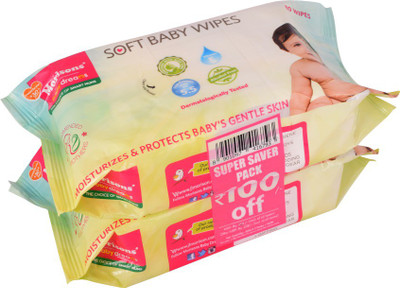 

Morisons Baby Dreams Wipes 80's combo(2 Pieces)