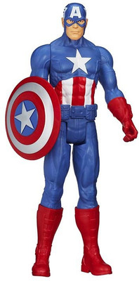 

Montez Captain America Super Hero Action Figure(Blue)