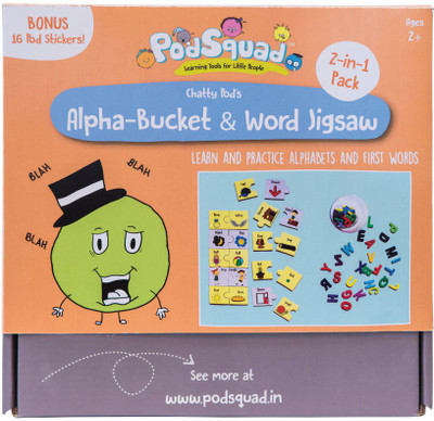 

podsquad PodSquad Learning Game : Alpha-Bucket & Word Jigsaw