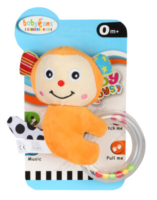 Offspring Baby Hand Soft Toy Rattle(Orange)
