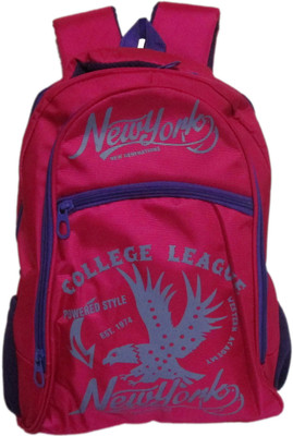 

ehuntz EH47 Waterproof School Bag(Pink, 19 inch)
