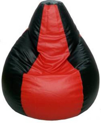 

Nexis Sundry XXXL Bean Bag Cover (Without Beans)(Red, Black)