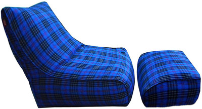 

bigmo XXXL Lounger Bean Bag Cover (Without Beans)(Multicolor)